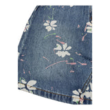 Ermanno Scervino Gonna In Denim Tinta Unita Con Girovita Regolabile Blu Per Bambina