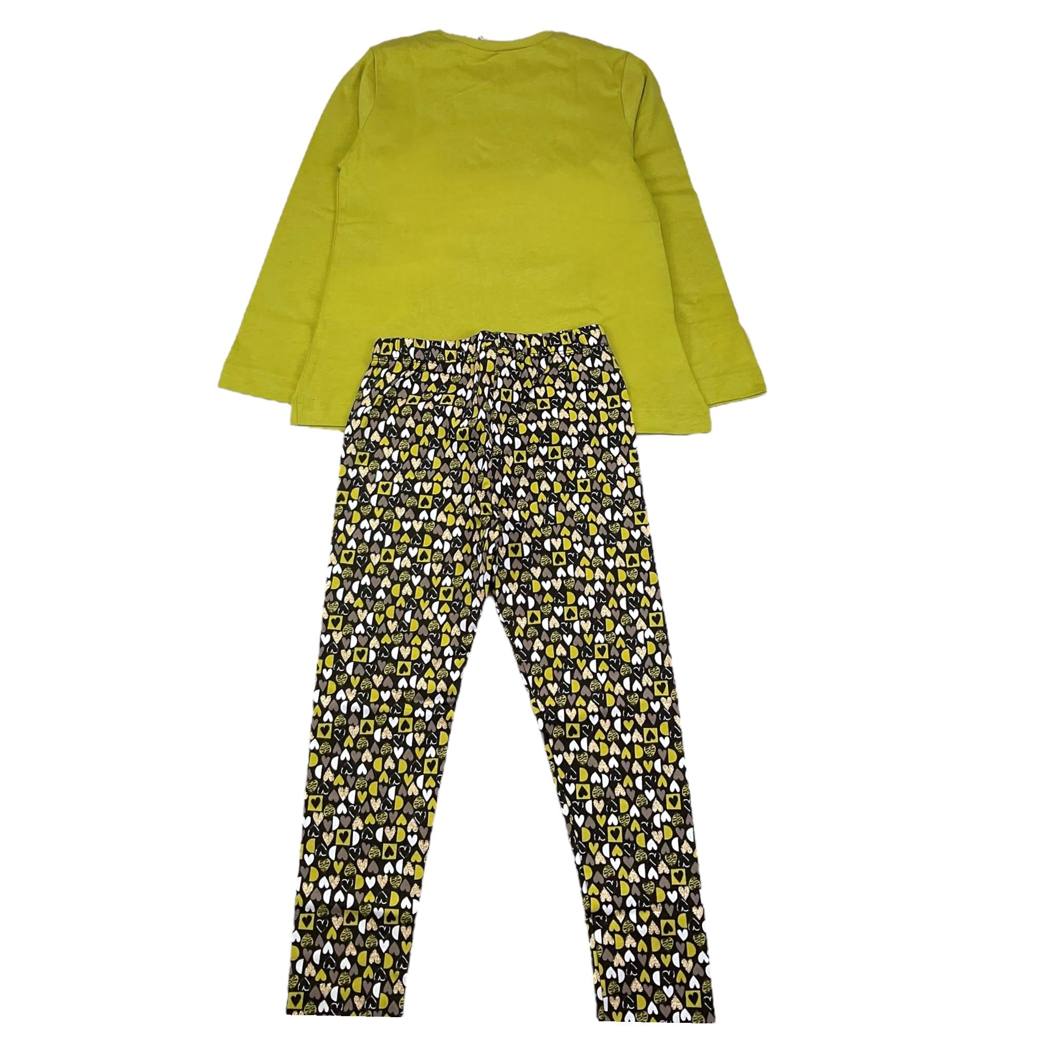 MAYORAL completo 2 pezzi shirt-leggins fantasia  Verde per Bambina 471361 VERDE MAYORAL 