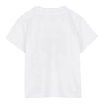 Kenzo T-Shirt Girocollo Tinta Unita con Stampa per Neonato K60977 BIANCO KENZO 