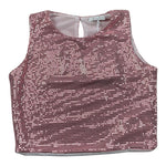 Lu Lu By Miss Grant Canotta Tinta Unita con Paillettes per Bambina LL3477 ROSA LU LU BY MISS GRANT 