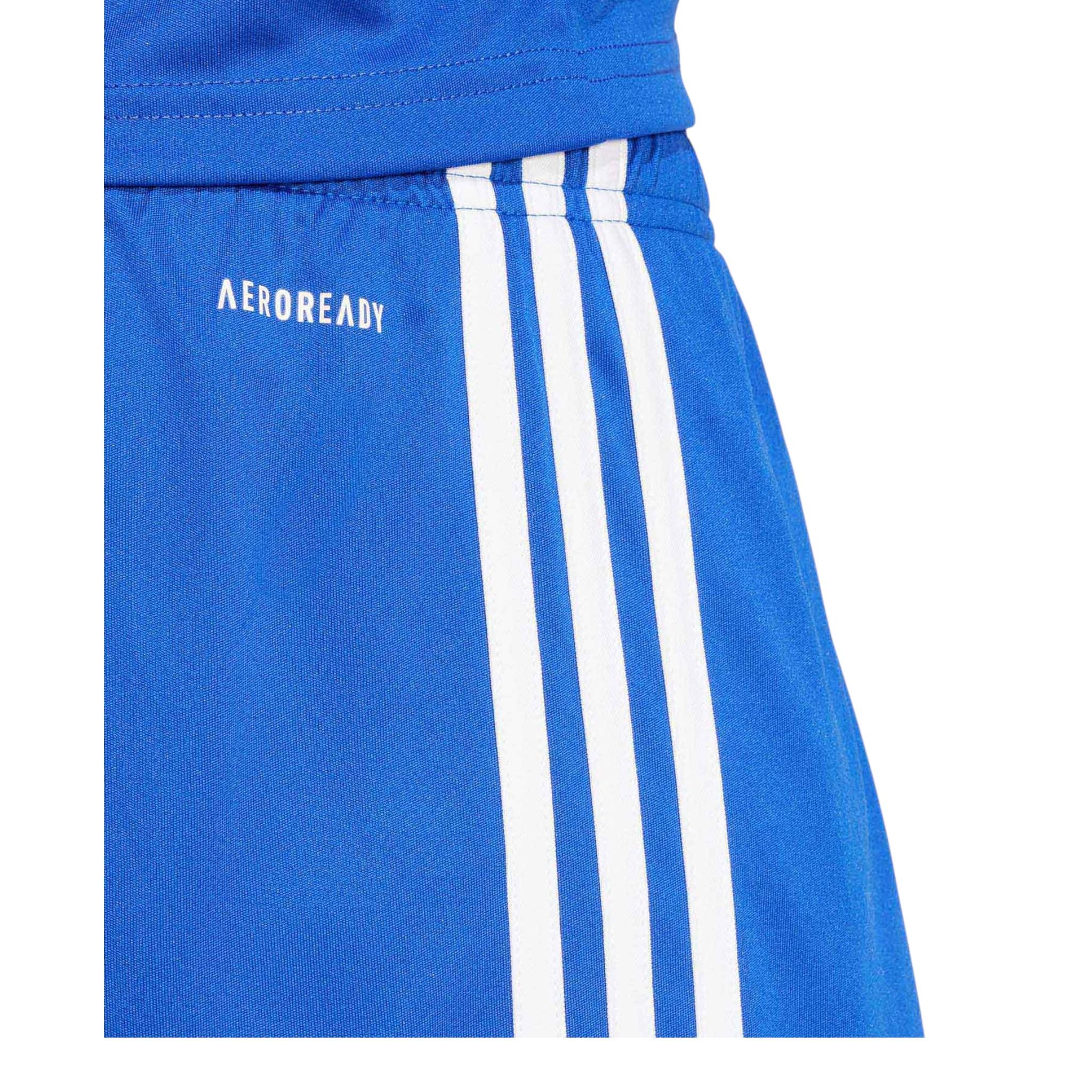 Adidas Bermuda Tinta Unita con Logo per Bambino JN5455 BLU Adidas 