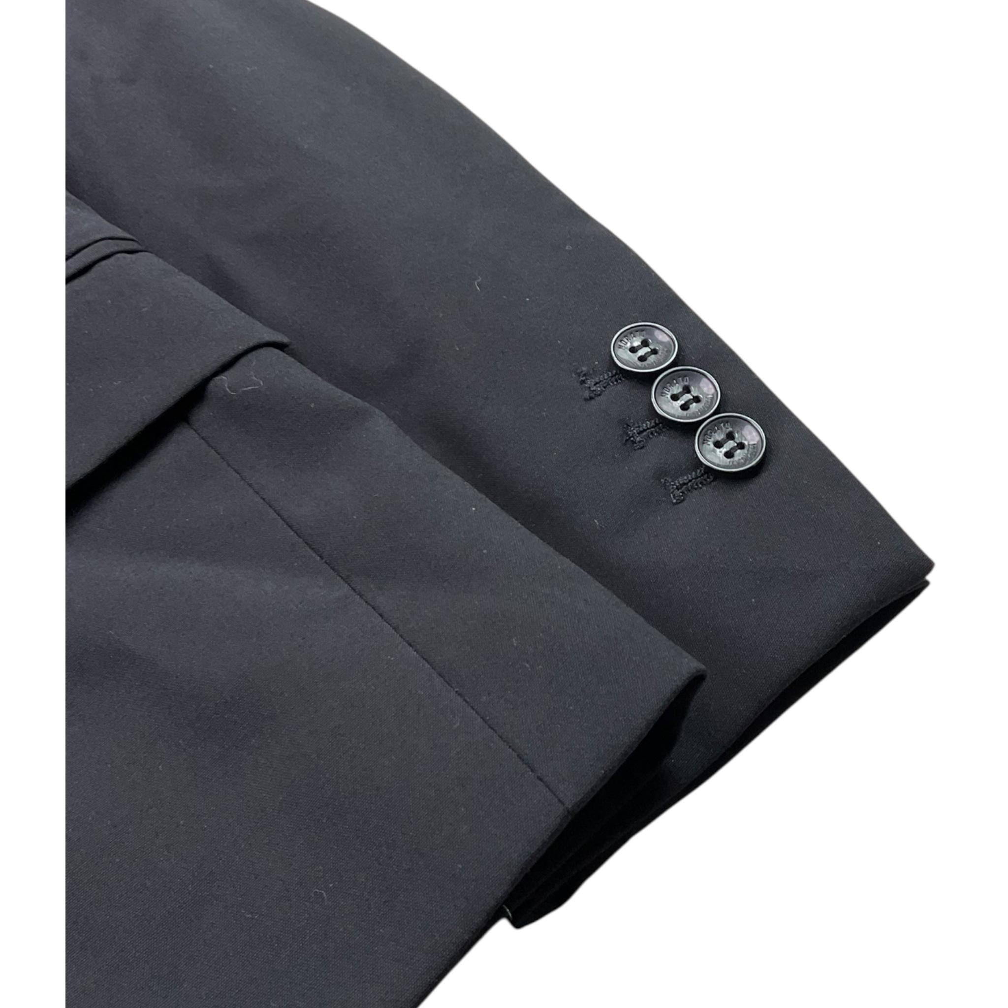 Antony Morato Giacca Tinta Unita con Bottoni per Bambino MKJS00018 NERO ANTONY MORATO 