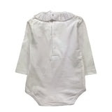 WEDOBLE body manica lunga tinta unita con colletto Bianco per Neonata I2108616B BIANCO WEDOBLE 