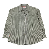 Sun68 Camicia Tinta Unita con Fantasia A Righe per Bambino CPS35303 BIANCO SUN68 