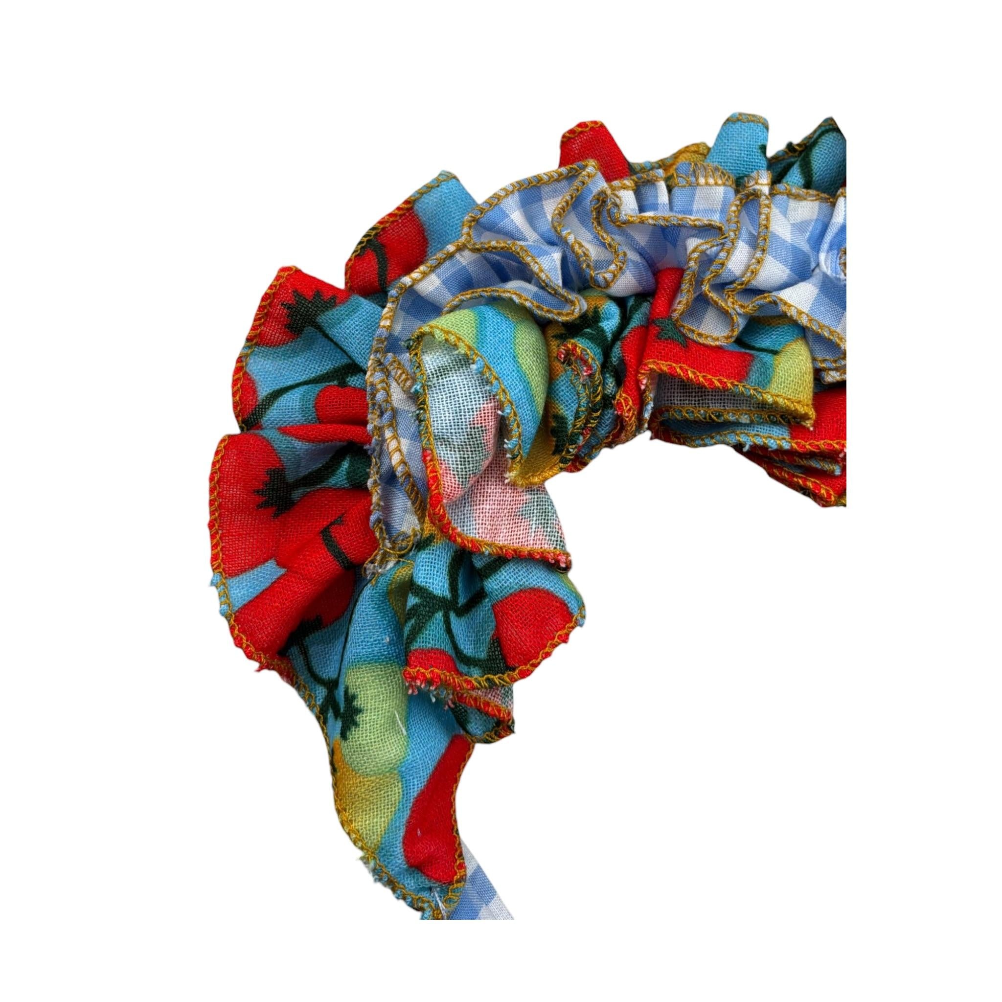 Carlotta Vindice Cerchietto Stampa Fantasia Multicolor per Bambina COLOR MULTICOLOR CARLOTTA VINDICE 