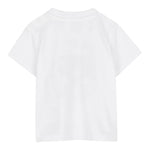 Kenzo T-Shirt Girocollo Tinta Unita con Stampa per Neonato K60977 BIANCO KENZO 