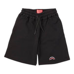 Sprayground Bermuda In Tuta Tinta Unita con Logo per Bambino SPY253BLK NERO SPRAYGROUND 