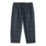 IL GUFO pantalone tinta unita con fantasia a righe Blu per Bambina A24PL291W3067 BLU IL GUFO 