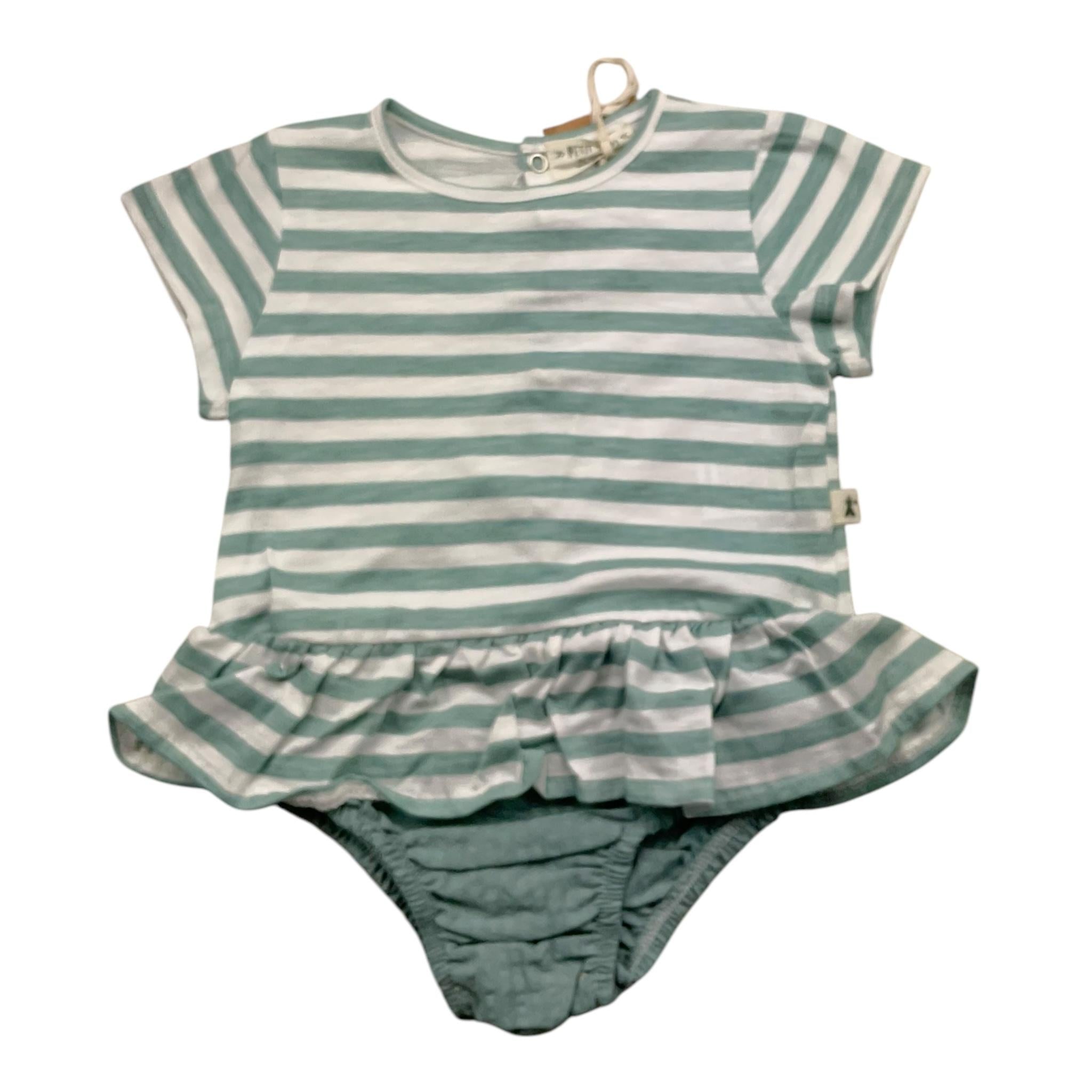 PETIT INDI SS23B0305BIANCO/VERDE