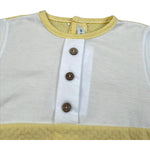 Calamaro Pagliaccetto Bicolore Mezza Manica per Neonato 32330 BIANCO/GIALLO CALAMARO 