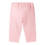 Il Gufo Pantalone Tinta Unita con Elastico In Vita per Neonata P25PL376C6074 ROSA IL GUFO 