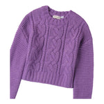 SARABANDA maglia tinta unita mezzo collo Viola per Bambina 0A777 VIOLA SARABANDA 