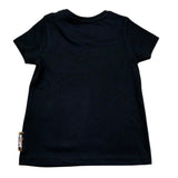 Just Cavalli T-Shirt Girocollo Tinta Unita con Logo per Neonato JIP26035CJ NERO JUST CAVALLI 
