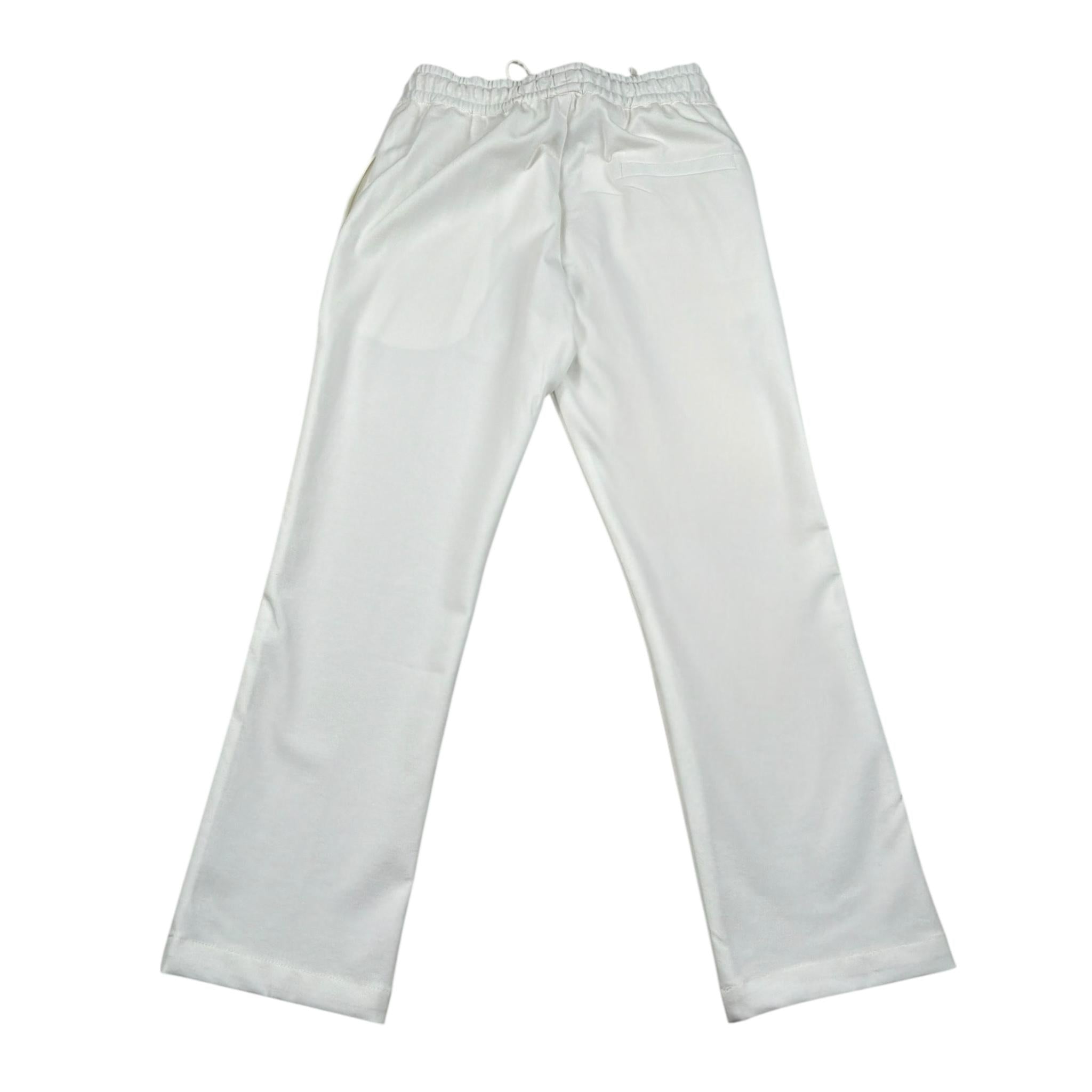 Manuel Ritz Pantalone Tinta Unita con Elastico In Vita per Bambino MR2928 BIANCO MANUEL RITZ 