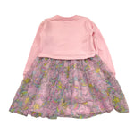 Mousse Abito Tinta Unita Modello Felpa con Gonna In Tulle per Bambina UNICORNCREW ROSA MOUSSE 