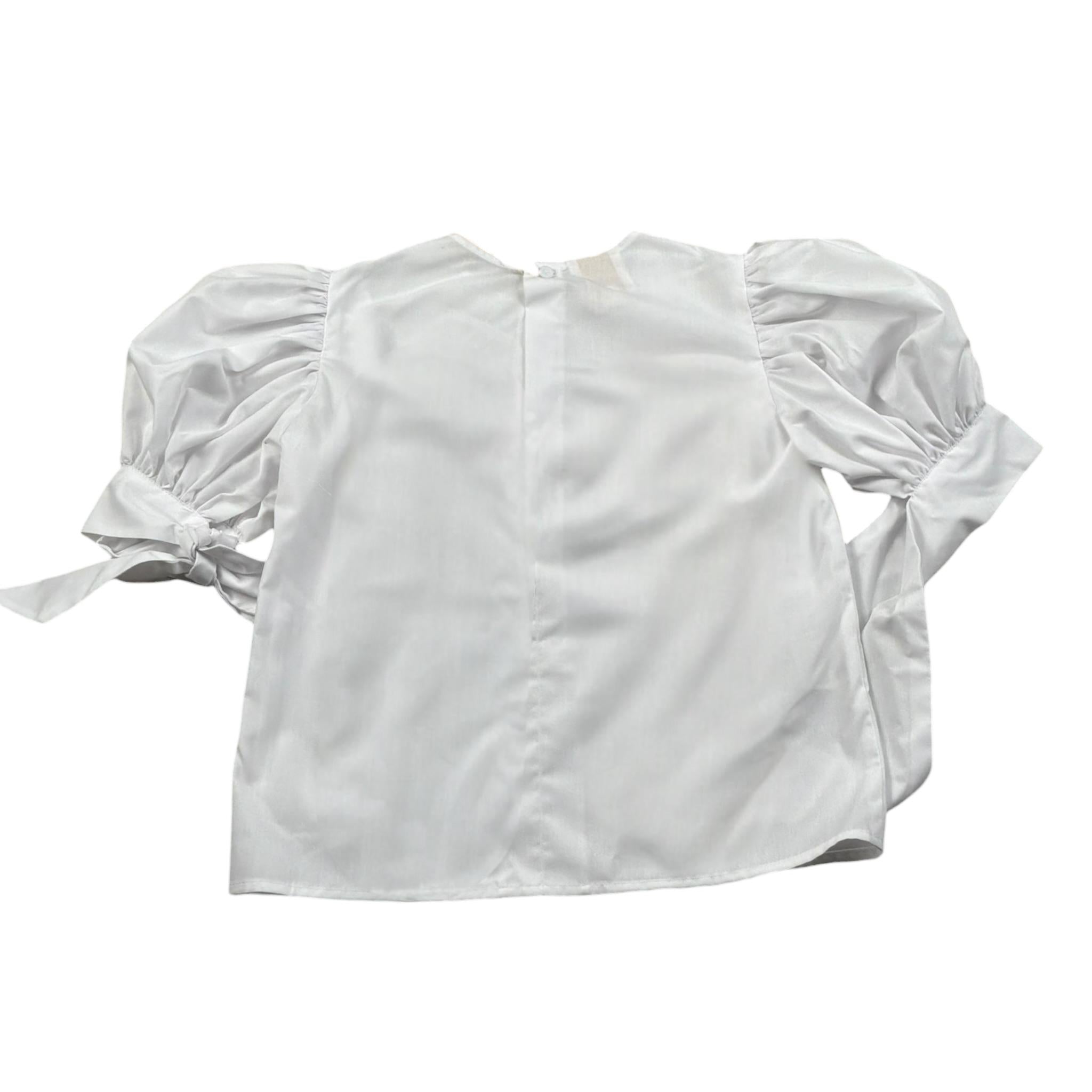 Coco' Et Mama' Camicia mezza manicaTinta Unita per Bambina LUNAC BIANCO COCO' ET MAMA' 