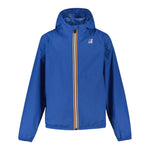 K-Way Giubbino Tinta Unita con Cappuccio per Bambino K61336WXXX BLU K-WAY 