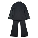 John Richmond Completo 2 Pezzi Giacca-Pantalone Tinta Unita per Bambina RGP26179JP NERO JOHN RICHMOND 