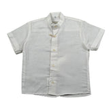 Louis Dieudonne' Camicia Mezza Manica Tinta Unita per Bambino LD03 PANNA LOUIS DIEUDONNE' 