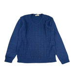 Marta Y Paula Maglia Girocollo Tinta Unita per Bambino 80NAUTICO BLU MARTA Y PAULA 