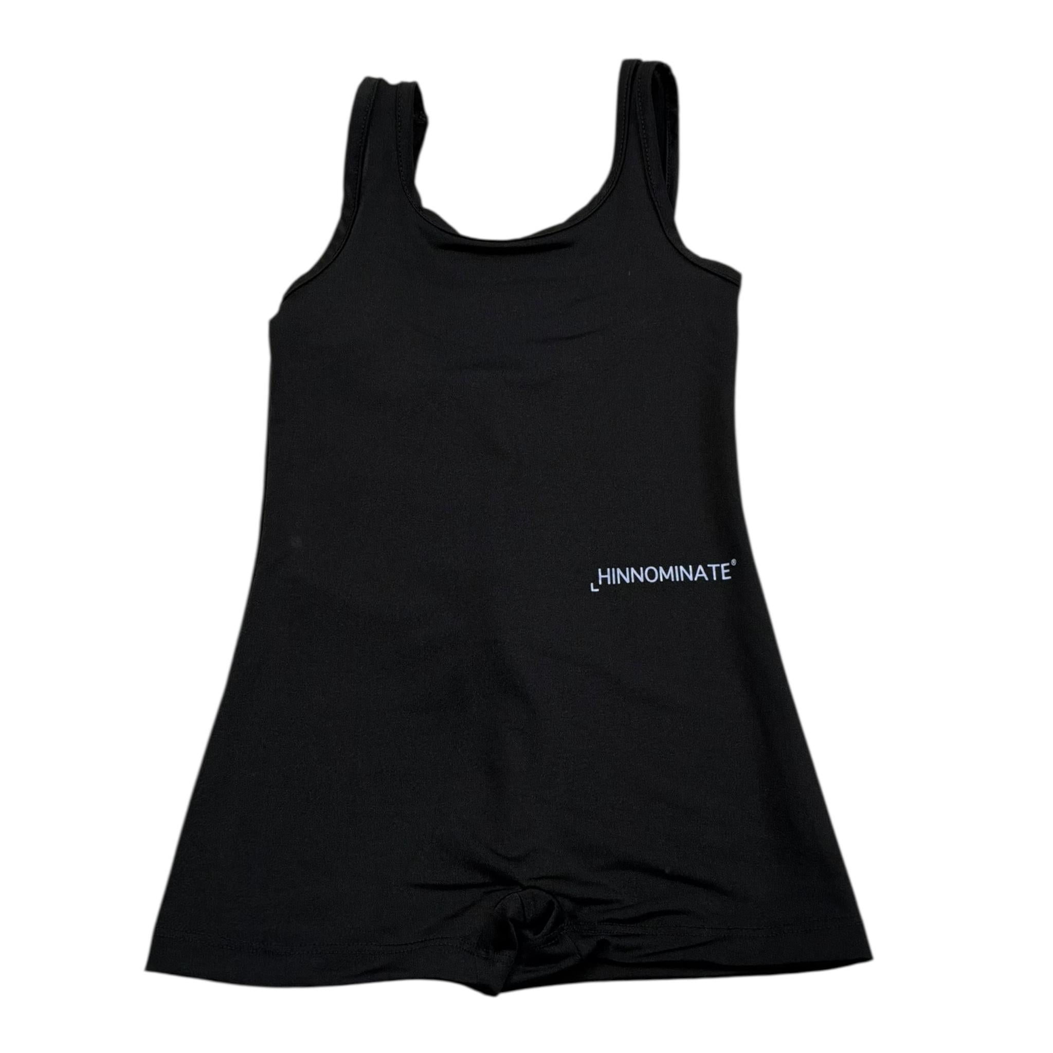 Hinnominate Tuta Intera Giromanica Tinta Unita per Bambina 3646TJ00218 NERO HINNOMINATE 