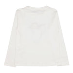 LU LU BY MISS GRANT shirt girocollo tinta unita con cuore paillettato Panna per Bambina LL3357 PANNA LU LU BY MISS GRANT 