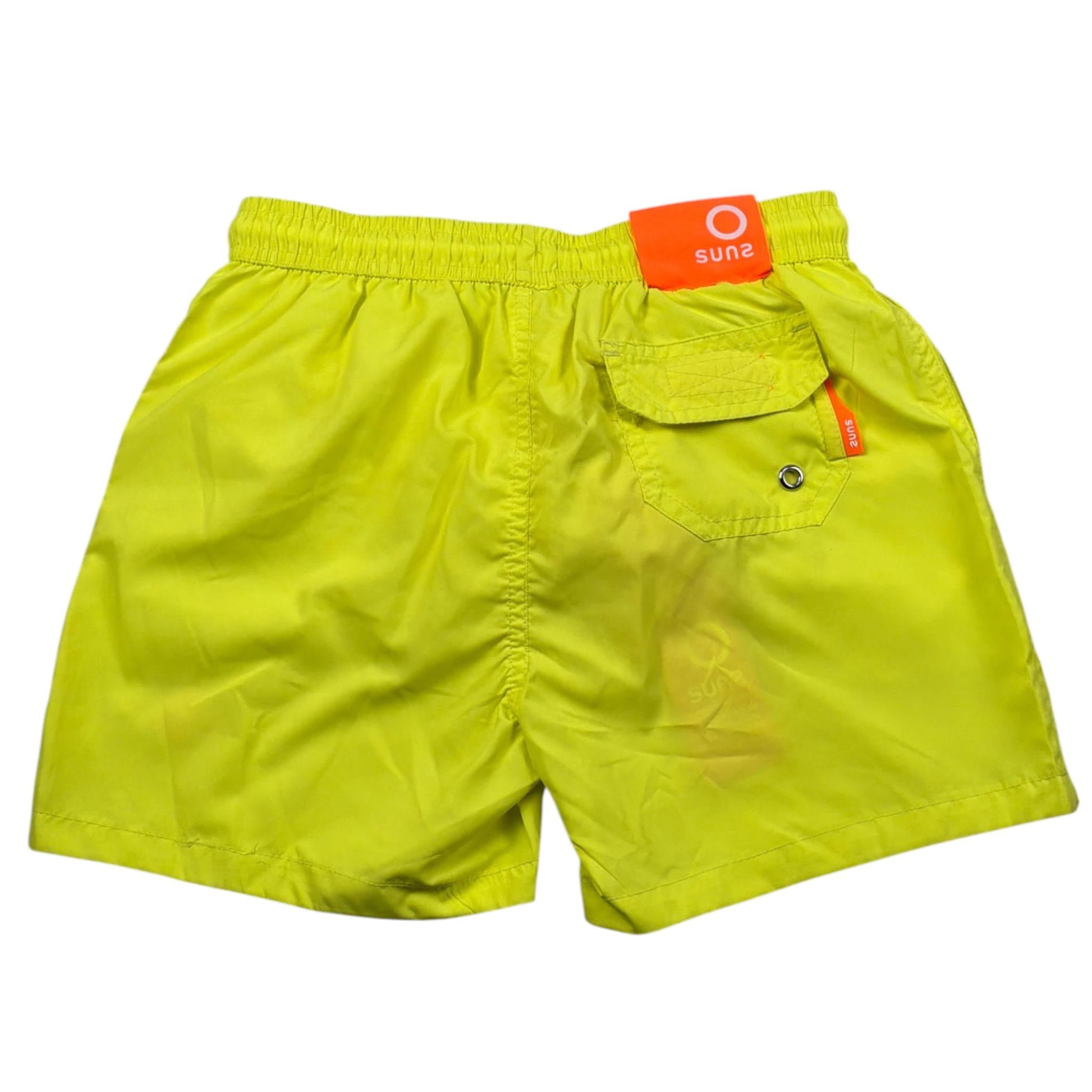 Suns Costume Modello Boxer con tinta unita Giallo per Bambino BXS0101UU GIALLO SUNS 