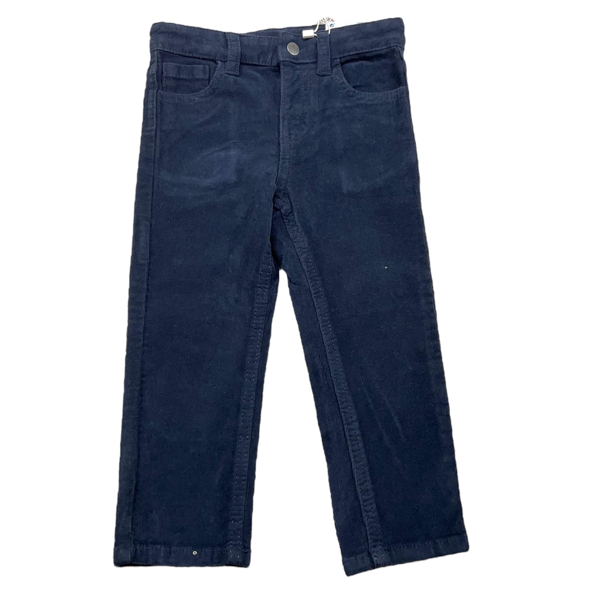 MAYORAL pantalone tinta unita in camoscio Blu per Bambino 502X BLU MAYORAL 