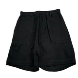 I'M Brian Bermuda Tinta Unita con Elastico In Vita per Bambino BE2853J NERO I'M BRIAN 