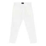 Fay Pantalone Tinta Unita con Girovita Regolabile per Bambino FW6P10 BIANCO FAY 