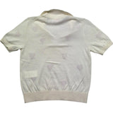 Saint Barth Polo Mezza Manica Tinta Unita con Ricami Cuori per Bambina EVONNE PANNA SAINT BARTH 