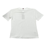Tommy Hilfiger T-Shirt Girocollo Tina Unita con Stampa per Bambino KB0KB08575J BIANCO TOMMY HILFIGER 