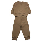CESARE PACIOTTI completo 2pz felpa-pantalone bicolore Fango per Neonato COMP5312B FANGO CESARE PACIOTTI 