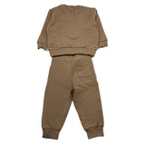 CESARE PACIOTTI completo 2pz felpa-pantalone bicolore Fango per Neonato COMP5312B FANGO CESARE PACIOTTI 