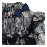 ANGEL'S FACE abito mezza manica tinta unita con tulle Blu per Bambina MYRTLE BLU ANGEL'S FACE 