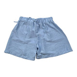 Meilisa Bai Short Tinta Unita con Elastico In Vita per Bambina FL6369 AZZURRO MEILISA BAI 