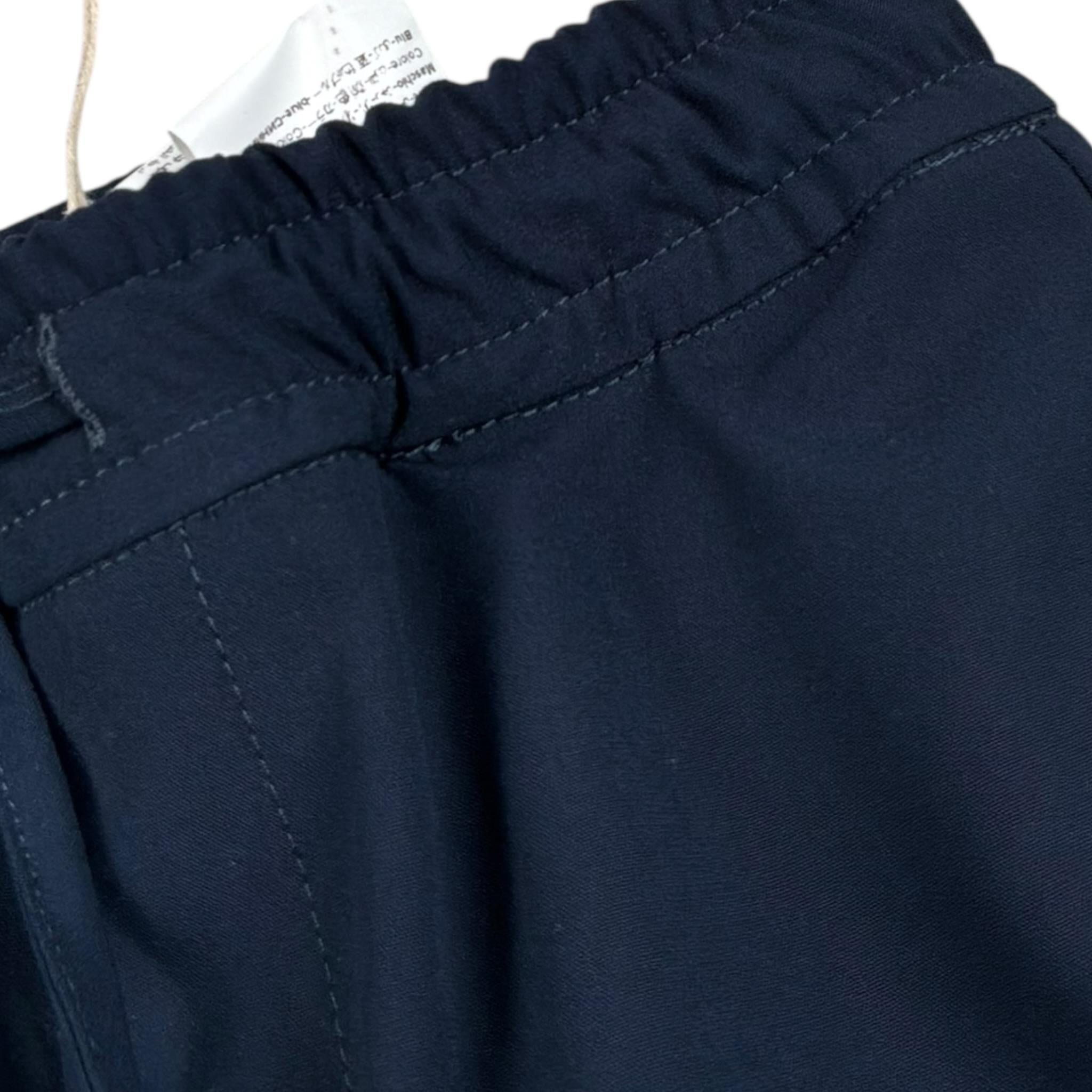 Manuel Ritz Pantalone tinta unita con Elastico In Vita Blu per Bambino MR2447 BLU MANUEL RITZ 