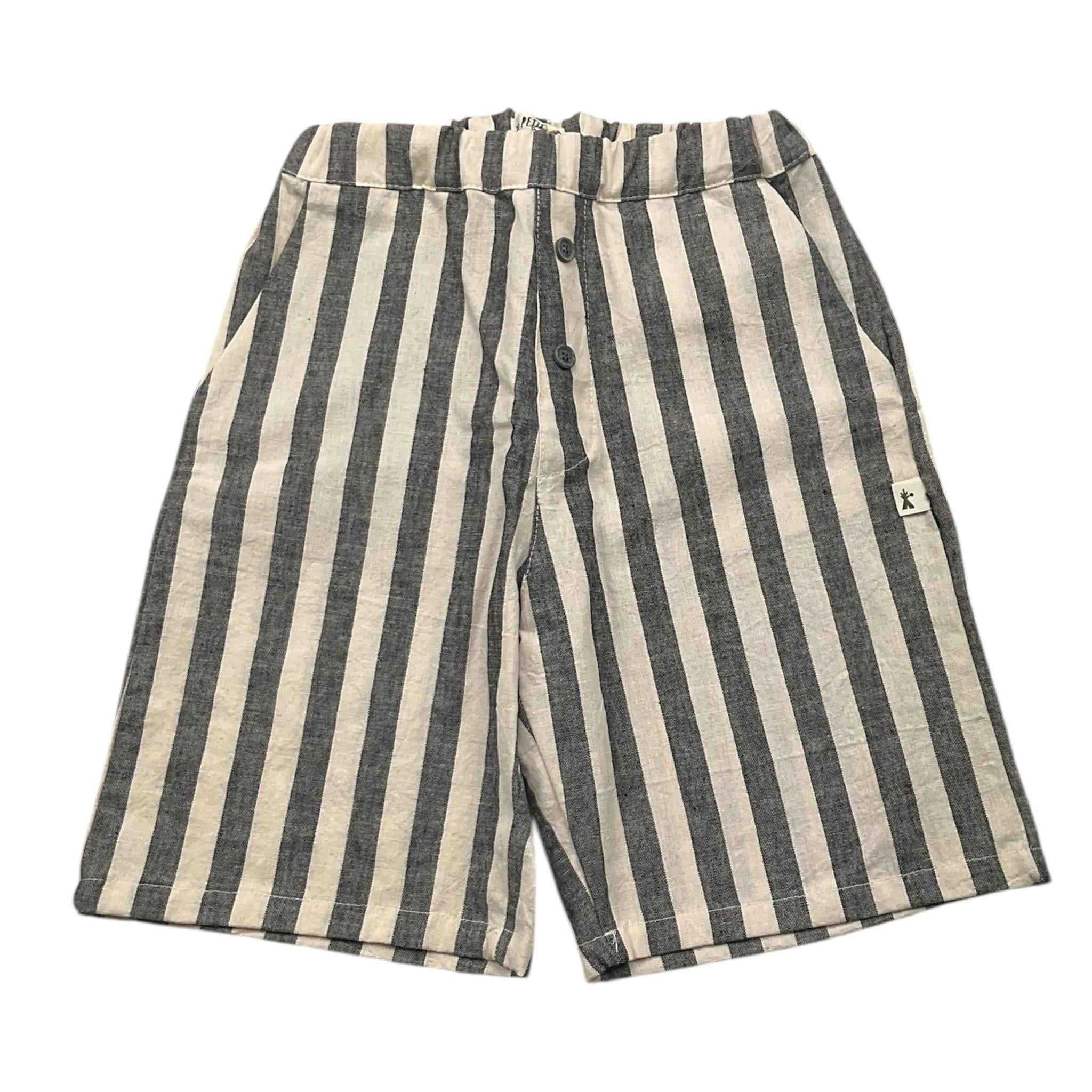 PETIT INDI SS24BK9221BIANCO/GRIGIO
