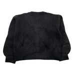 LU LU BY MISS GRANT cardigan tinta unita con ricami Nero per Bambina LL2976 NERO LU LU BY MISS GRANT 