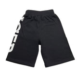Iceberg Bermuda In Tuta Tinta Unita Con Elastico In Vita Nero Per Bambino