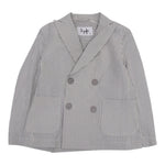 Il Gufo Giacca Fantasia A Righe per Neonato P25GB107C1080N VERDE IL GUFO 