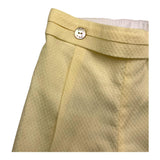einfarbige Bermudashorts mit elastischem Bund