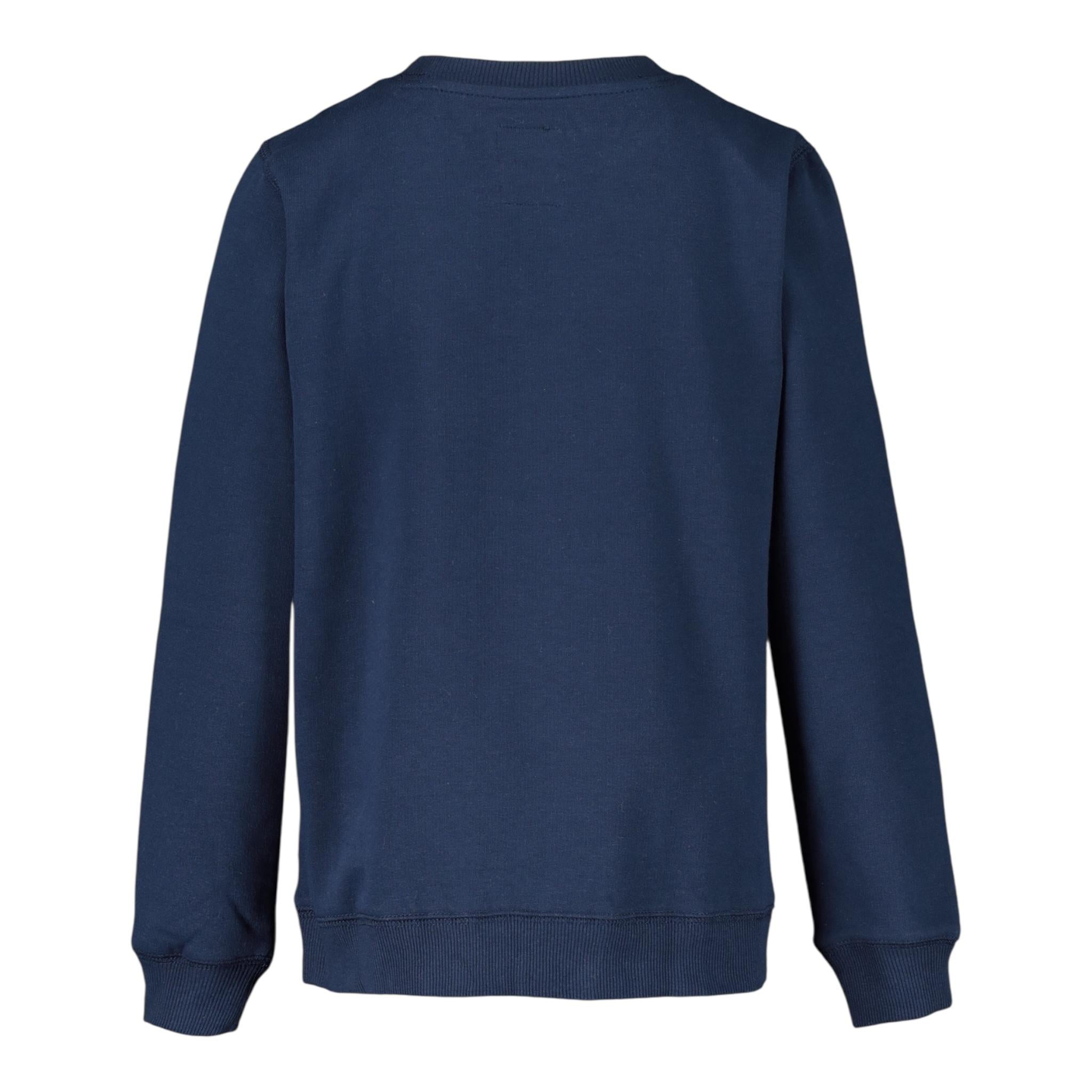 LEVI'S felpa chiusa girocollo tinta unita con stampa logo Blu per Neonato 8E9079XN BLU LEVI'S 