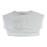 Missoni Plain Crop Print T-Shirt Weiß für Mädchen