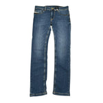 Diesel Jeans Tinta Unita con Girovita Regolabile per Bambino J000509 BLU DIESEL 