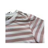 Trussardi T-Shirt Fantasia A Righe per Neonata TIP26121TS BIANCO/ROSA TRUSSARDI 