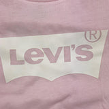LEVI'S t-shirt tinta unita girocollo con logo Rosa per Bambina 3EK825 ROSA LEVI'S 