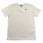 K-Way T-Shirt Girocollo Tinta Unita per Bambino K5136ZW BIANCO K-WAY 