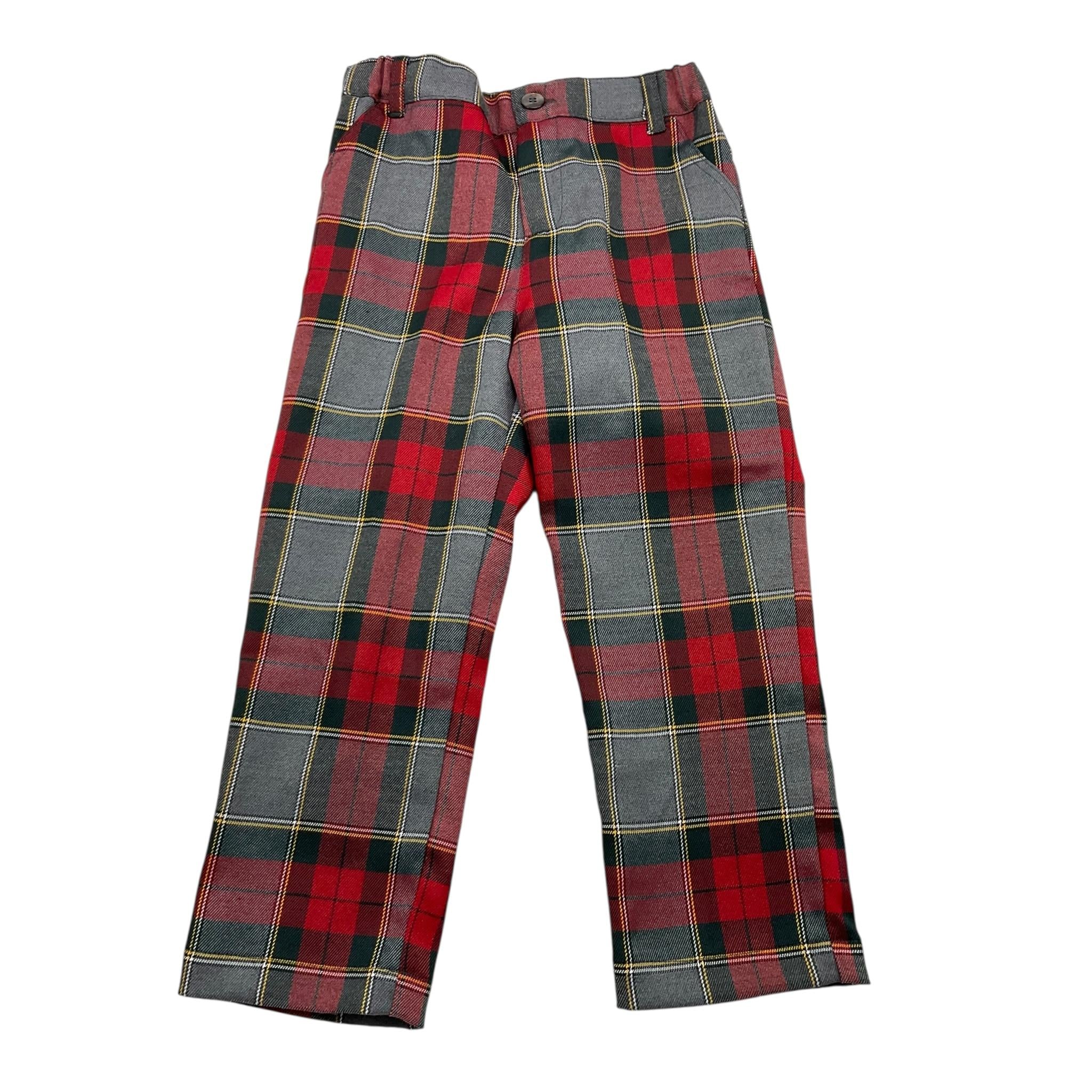 MALVI & CO pantalone fantasia scozzese Multicolor per Bambino FCCB204PNRR MULTICOLOR MALVI & CO 