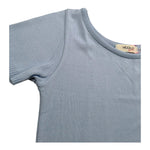 Vicolo T-Shirt Girocollo Tinta Unita per Neonata 3146WY00313N AZZURRO VICOLO 